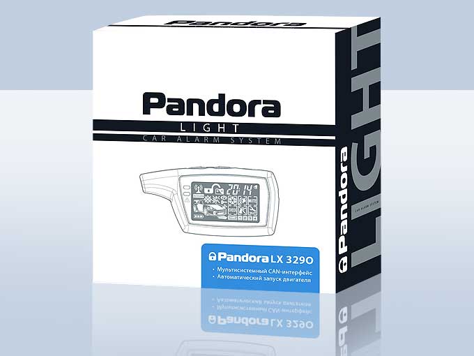 Pandora LX 3290 с автозапуском двигателя Pandora LX 3290 с автозапуском двигателя
