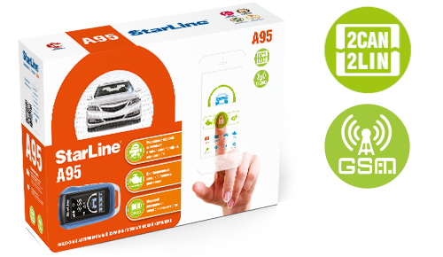 StarLine A95 BT 2CAN+2LIN GSM StarLine A95 BT 2CAN+2LIN GSM