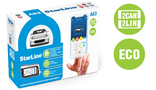 StarLine A63 2CAN+2LIN ECO StarLine A63 2CAN+2LIN ECO